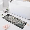 thumbnail image 7 of Coolnut Beautiful White Tiger Bath Mat, Dry Quickly Non Slip Absorbent Bath Rug, Soft Living Room Bedroom Home Floor Mats, Bath Mats for Bathroom, Tub and Shower 20" x 39" Home Decor, 7 of 7