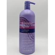 Clairol Shimmer Lights Shampoo & Conditioner 31.5 oz Duo Blonde & Silver