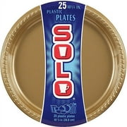 Solo 10 Inch Plate Gold