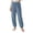 Blue, variant on YABCSAZ Sherpa Pajama Pants for Women Soft Elastic Wasit Fluffy Pj Pants Soft Warm Comfy Winter Indoor Lounge Joggers Fleece Lined Sleepwear Bottoms