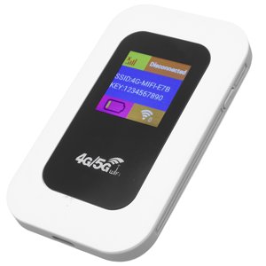 WiFi Hotspot mobile, WiFi Appareil Hotspot construit dans 2100mAh Batterie pour le camping
