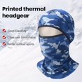 thumbnail image 2 of vnanda Fine Hemming Tailoring Cycling Face Guard Outdoor Cycling Full Face Headgear Windproof Coldproof Moisture-wicking Breathable Winter for Men for Face, 2 of 8