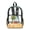 Crab Starfish Palm Tree Pattern, variant on SEANATIVE Transparent Bag Kids Backpack Clear Bookbag See Through School Rucksack PVC Heavy Duty Clear Bag for Elementary Middle High School, Colorful Floral
