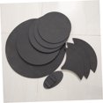 thumbnail image 3 of OUNONA 10Set Drum Muffler Pad Black Rubber for Drum Instrument, 3 of 8