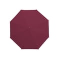 thumbnail image 1 of Paraguas Mango de Bastón IMAR Semiautomático Tela Repelente Color Vino, 1 of 5