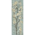 thumbnail image 2 of Vassileva, Silvia 9x18 Gold Ornate Wood Framed with Double Matting Museum Art Print Titled - Almond Branch I on Light Blue, 2 of 4