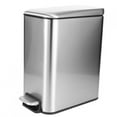 thumbnail image 2 of Rubbish Bin,Stainless Steel Mute Pedal Garbage Can Trash Can Rapid Response, 2 of 7