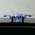 thumbnail image 3 of 1:100 Alloy F-22 Airplane Fighter Diecast Metal Fighter Military Planes Model Aircraft Model Airplane Model, 3 of 6