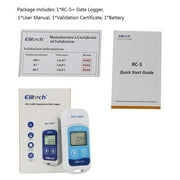 Elitech Temperature Data Logger Recorder 32000 Points, 10 Pack