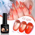 thumbnail image 4 of Lily'cute 7ML Jelly Nude Gel Polish Manicura Translúcida UV LED Soak Off Esmalte De Uñas Semi Permanente, 4 of 4