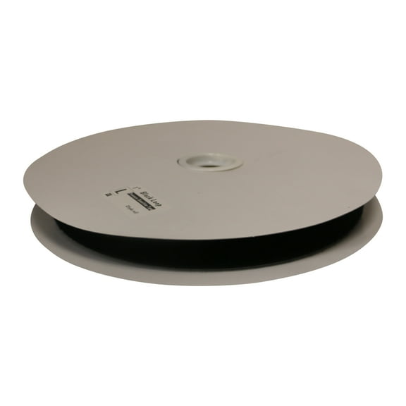 FindTape 1-inch Wide Hook and Loop Self-Adhesive Roll: 1 in. x 75 ft. /  Loop-Side Only (black) (Black)