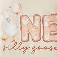 thumbnail image 7 of Baby Onesies Girl Baby Girl 1st Birthday Outfit One Silly Goose Short Sleeve Bubble Romper Oversized Bodysuit T-Shirt Summer Clothes, 7 of 7