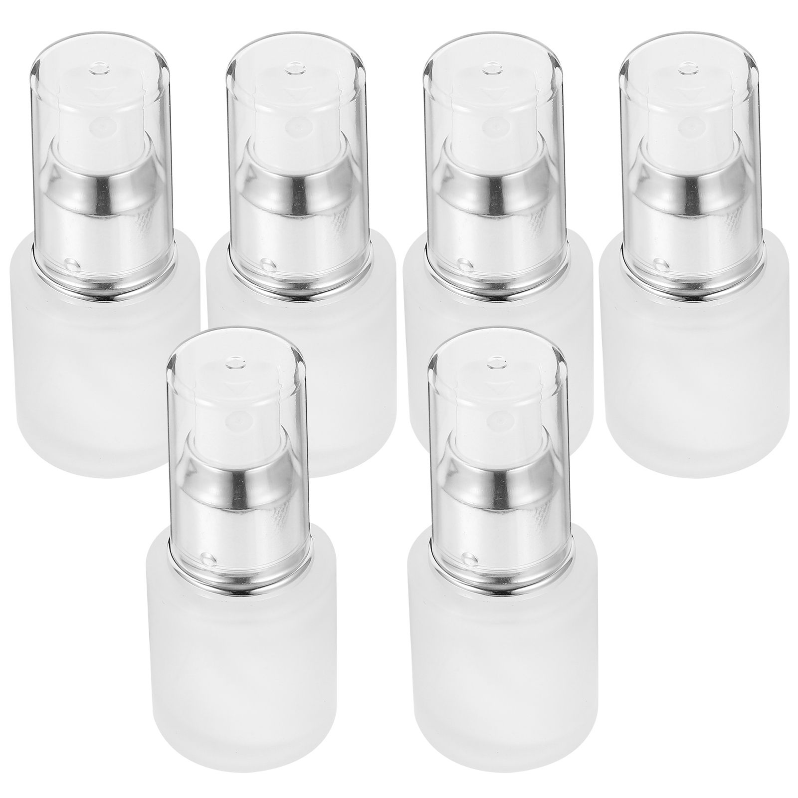 OUNONA  6 Pcs Push Type Lotion Bottle Home Travel Containers