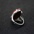 thumbnail image 6 of HOOUN Crystal Quartz Stone Chakra Finger Ring Open Adjustable Healing Reiki Gift 1PC-Amethyst, 6 of 6