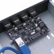 thumbnail image 4 of Concentrador USB 3.0 Macarena con Lector de Tarjetas PCI Express a USB, 4 of 8
