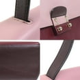 thumbnail image 4 of Pre-Owned Valentino Garavani handbag shoulder bag leather burgundy pink grey gold women's..., 4 of 5