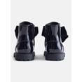 thumbnail image 4 of Wonder Nation Baby and Toddler Girls Bow Combat Boots, 4 of 5