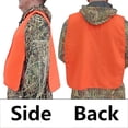 thumbnail image 2 of Blaze Orange Hunting Vest High-Visibility Unisex-Adult Waterproof Deer Bow Soft & Silent Poly Hunting Gear Accessories for Men Women Kids One Size, 2 of 7