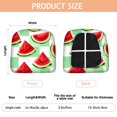 thumbnail image 3 of Summer Watermelon Seat Covers for Dining Room Chairs Set Of 4,Stretch Printed Washable Chair Seat Cover with Elastic Ties and Button,Removable Waterproof Couch Cushion Covers, 3 of 6