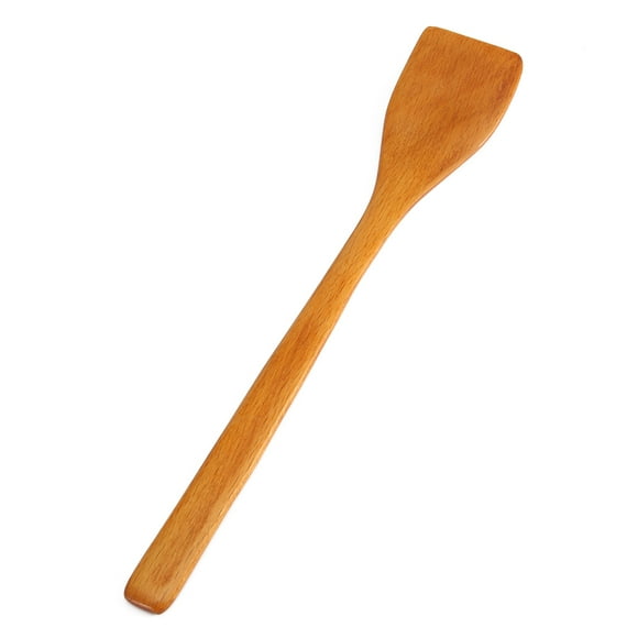 Ustensiles de cuisine sans bâton Spatule en bois spatule spatule spatule pelle à friture Ustensiles de cuisine Pelle (couleur bois clair)