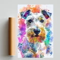 thumbnail image 2 of Sealyham Terrier Dog Poster Wall Art for Bedroom Living Room Funny Graffiti Dog Picture Cool Dog Decor Wall Art, 2 of 6