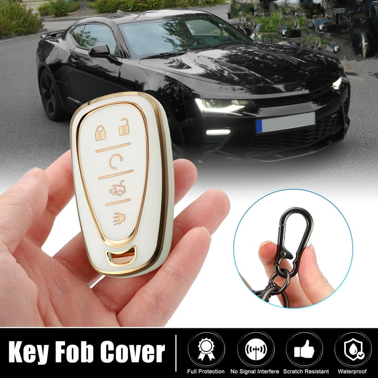 1set TPU Car Key Case & Keychain Compatible With Nissan, Key Fob