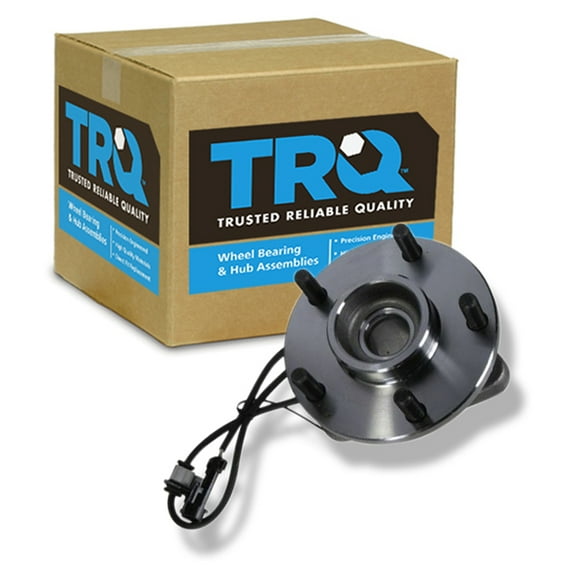 TRQ Front Wheel Hub & Bearing Assembly NEW for Jimmy Blazer S-15 S10 2WD w/ ABS BHA53913