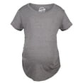 thumbnail image 2 of Comfortable 3 Pack Maternity Shirts Blank Pregnancy Shirts Plain Fitted Tees, 2 of 9