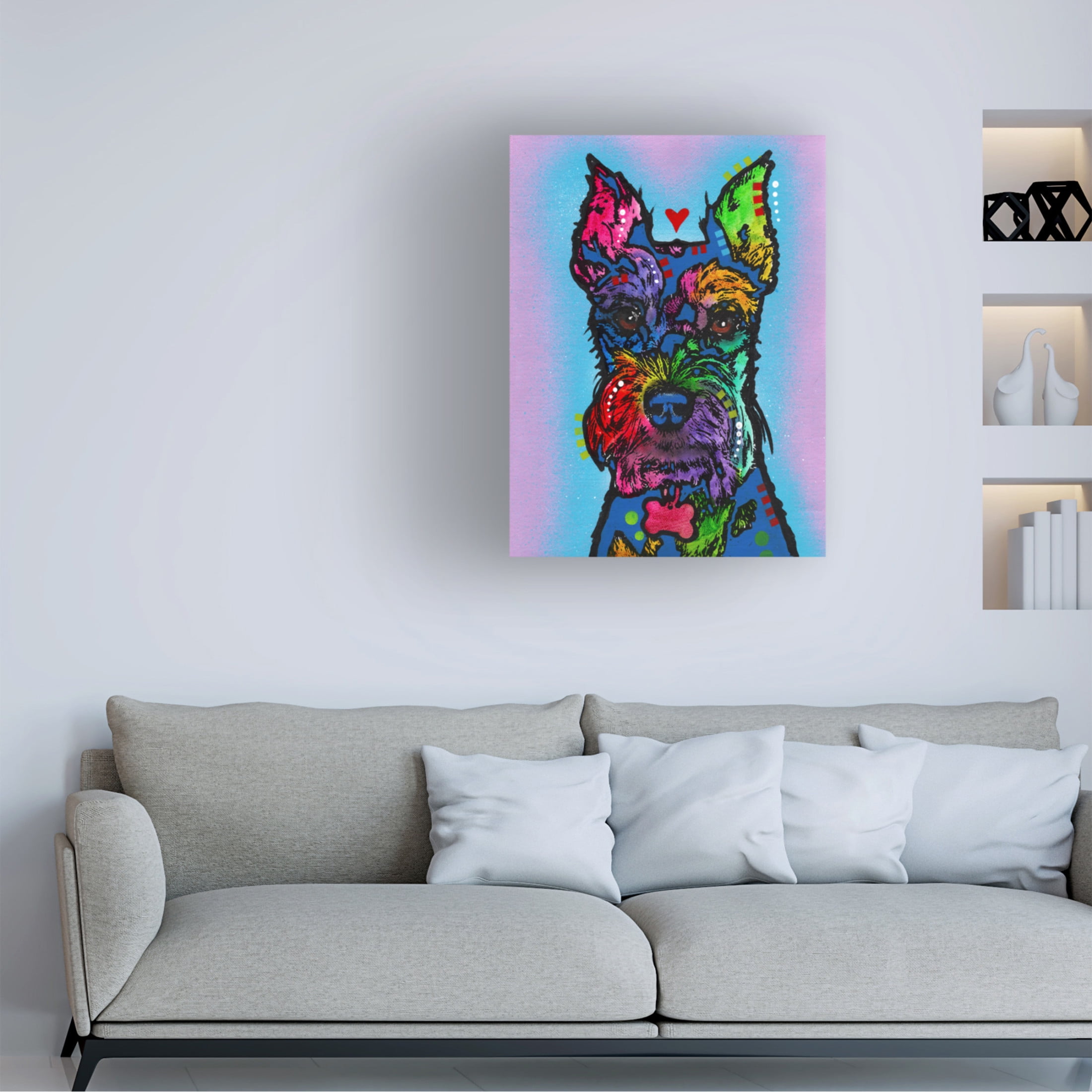Canvas Wall Art - Dean Russo 'Absolutely Boss' Wall Art for Living Room, Bedroom, or Office Décor by Trademark Fine Art - 24 x 32 Inches