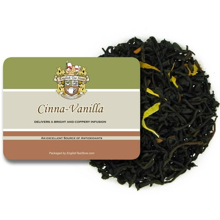 Cinna-Vanilla Flavored Black Tea - Loose Leaf - 16oz