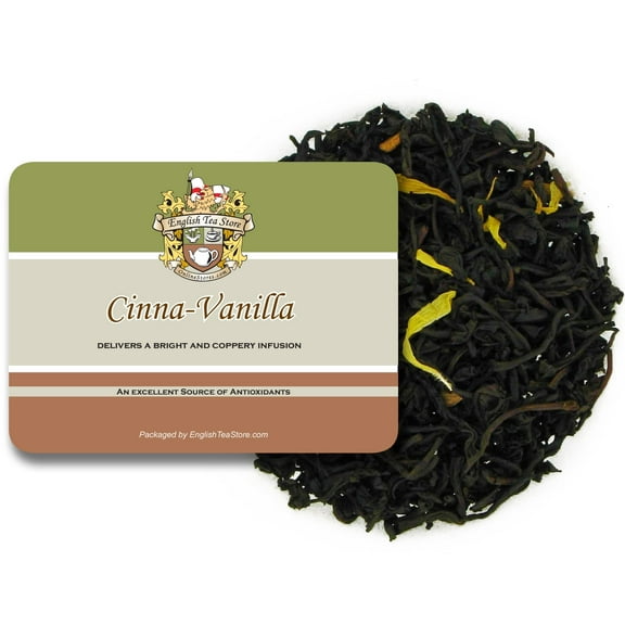Cinna-Vanilla Flavored Black Tea - Loose Leaf - 16oz