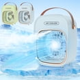 thumbnail image 1 of Sentmoon Portable Fans Small Fan Water Coolingfan USB Desktop Spray Cool Airconditioning Fan Humidifying Aircooler, 1 of 7