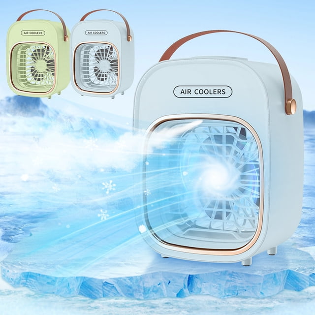 Sentmoon Portable Fans Small Fan Water Coolingfan USB Desktop Spray Cool Airconditioning Fan Humidifying Aircooler