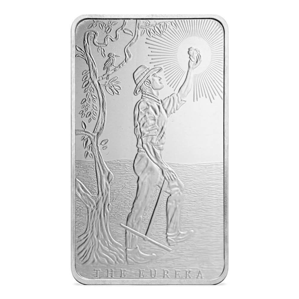 1 Kilo ABC Refinery Eureka Silver Bar .9999 Fine