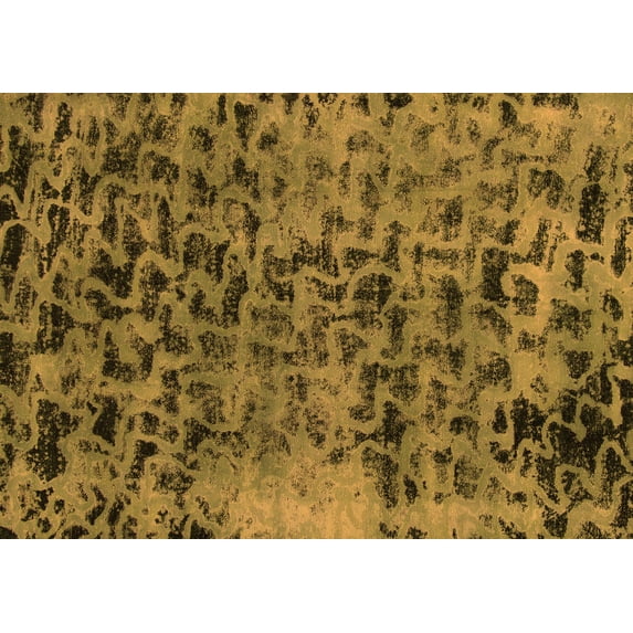 Ahgly Company Indoor Rectangle Persian Orange Bohemian Area Rugs, 5' x 7'