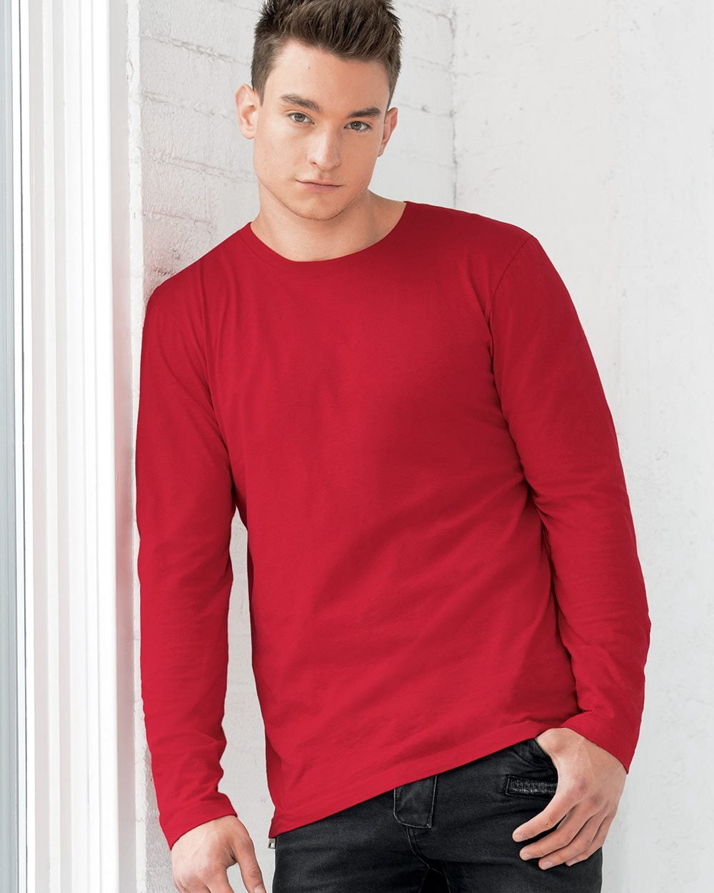 Combed Ringspun Cotton Long Sleeve Fine 