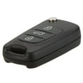 thumbnail image 4 of 2X Replacement 3 Button Keyless Entry Remote Control Folding Flip Car Key Fob Shell Compatible with I20 I30, 4 of 7