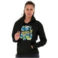thumbnail image 4 of The Smurfs Gnap Attack Comic Book Hoodie Sweatshirt Women Men Brisco Brands S, 4 of 6