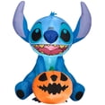 thumbnail image 1 of Decoración inflable de Halloween con puntadas aerodinámicas de 90 cm de altura, 1 of 4