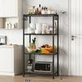 thumbnail image 2 of EFINE 2-Pack 4-Shelf Shelving Unit with 8 Hooks and 4-Shelf Liners, 2 of 5