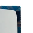 thumbnail image 3 of Ambesonne Landscape Fitted Sheet, Rocky Sea Shore Trees, Queen Size, Blue and Beige, 3 of 3