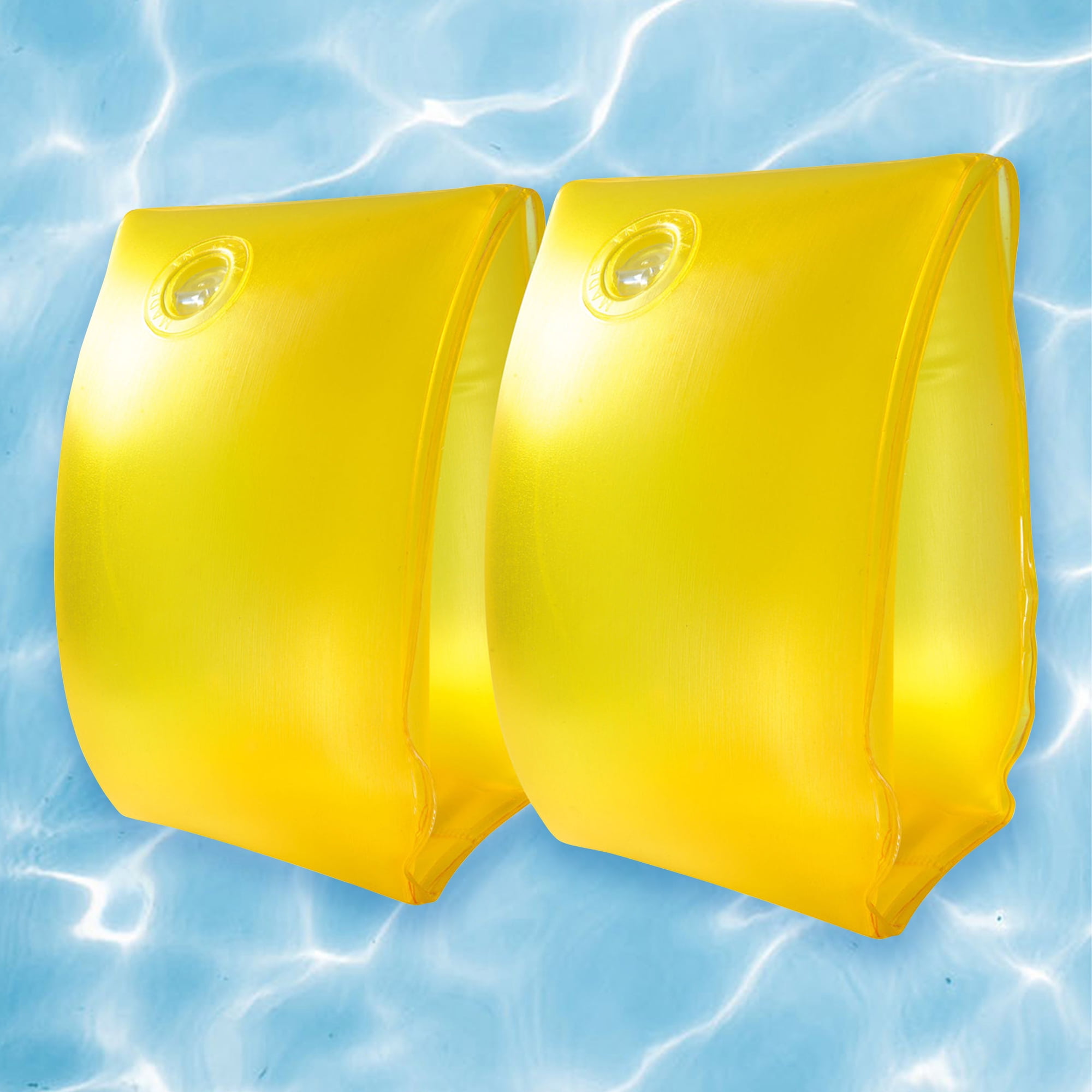 Northlight Set of 2 Inflatable Orange Children's Arm Floats - 3 Years and Up