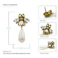 thumbnail image 3 of LongcreekX Bee Earrings for Women, Cute Insect Honey Bee Earrings, Pearl Bee Dangle Earrings Hypoallergenic, Bumblebee Bohemian Drop Earrings, Ladybug Earrings Studs,Insect Bee Funny Earrings, 3 of 4