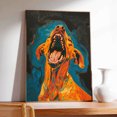 thumbnail image 4 of Hudo Funny Scream Dogo Argentino Dog Poster Wall Art Decor Dogo Argentino Dog Canvas Wall Art - Framed Art - Teen Girl Gifts, 4 of 5