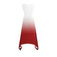 thumbnail image 4 of Ovzne Robes pour Femmes 2025 Robe d'Été Robes Sans Manches Col Rond Cordon Décontracté Volantée Robe Mini Robe Femme Liquidation, 4 of 7