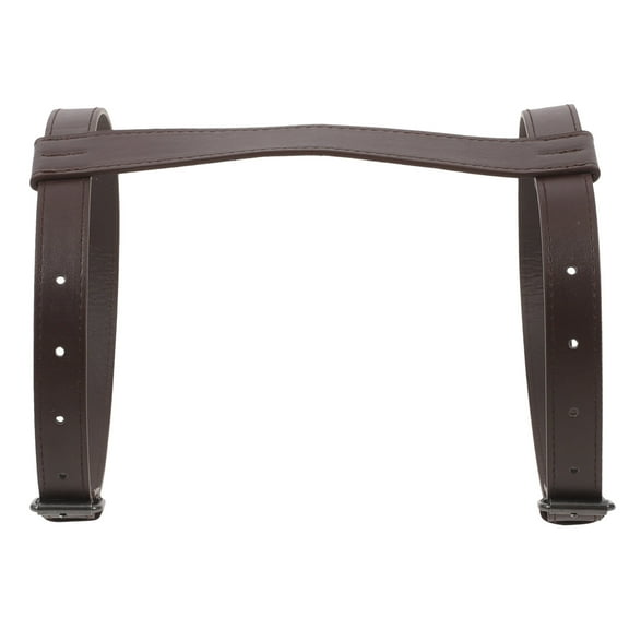 Masteelf Picnic Mat Straps Motorcycle Bedroll Blanket Carrying Belt Travel Brown