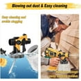thumbnail image 4 of Paint Sprayer Tool 1000W High Power Electric Spray Paint Gun Easy to Clean for Furniture Cabinets Fence Walls Door Garden Chairs Paint Tools Yellow, 4 of 16