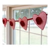 Fabric Rose Heart Garland / Valentine Garland