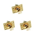thumbnail image 1 of Panel de toma de Audio Wosthever para guitarra eléctrica Gibson TL 1/4 6,35mm montaje cuadrado Type7 NO7, 1 of 6