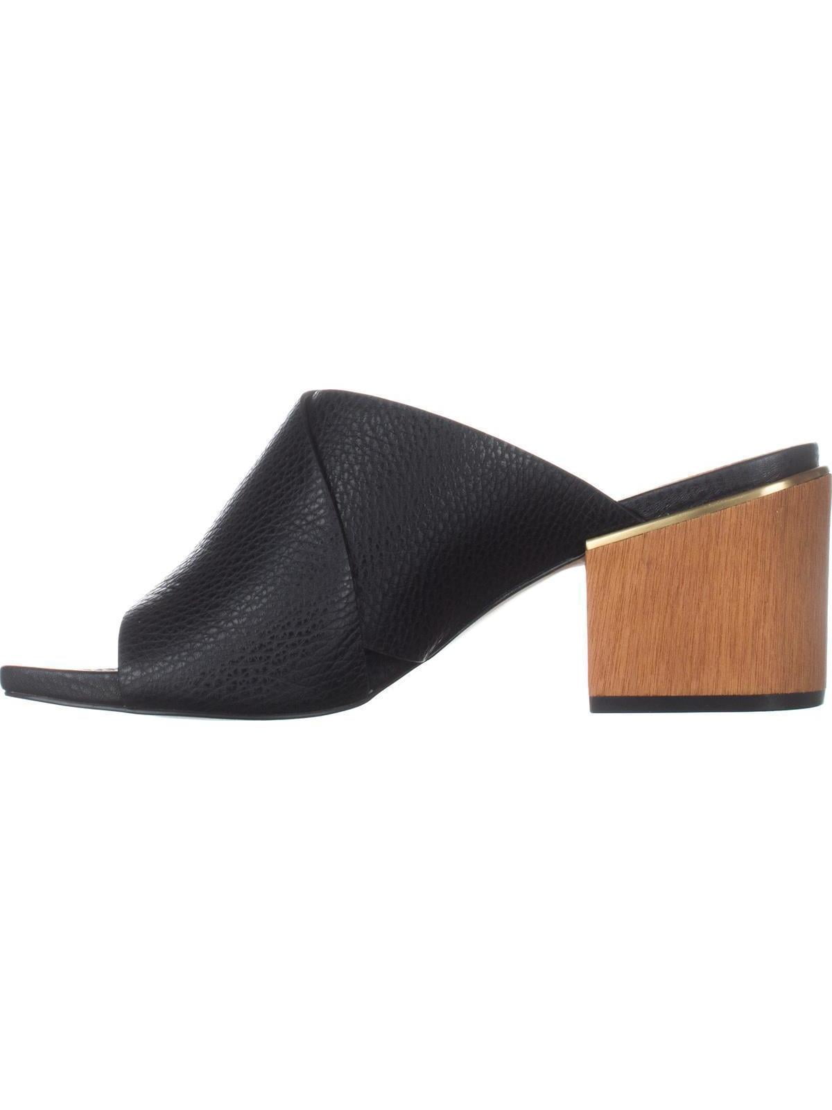 Calvin Klein Joelle Slip-On Square Toe Mules, Black | Walmart Canada